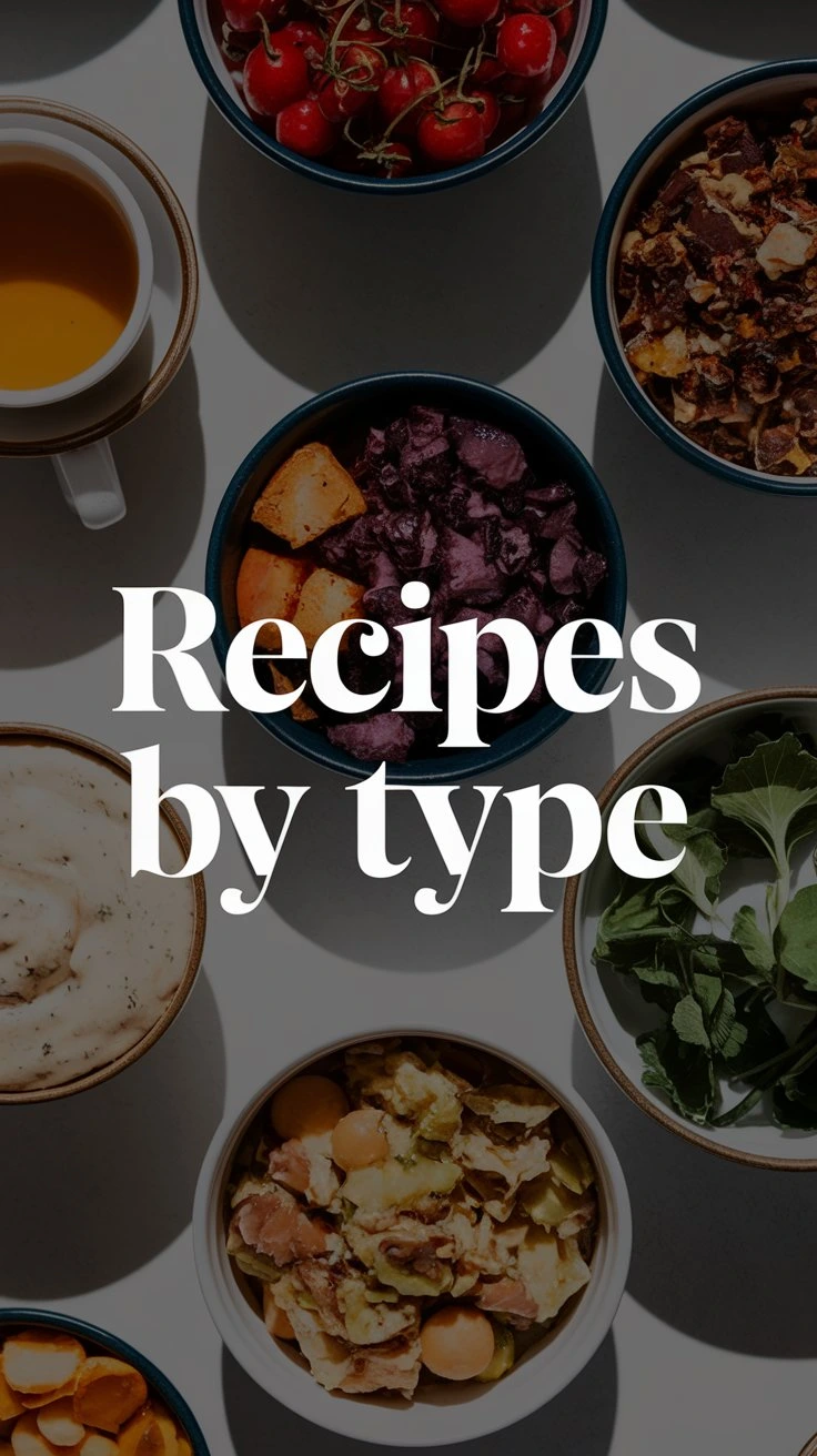 Recipes by type