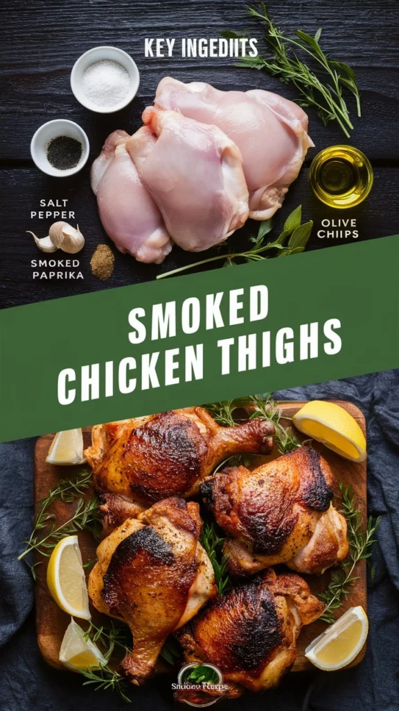 Smoked Chicken Thighs