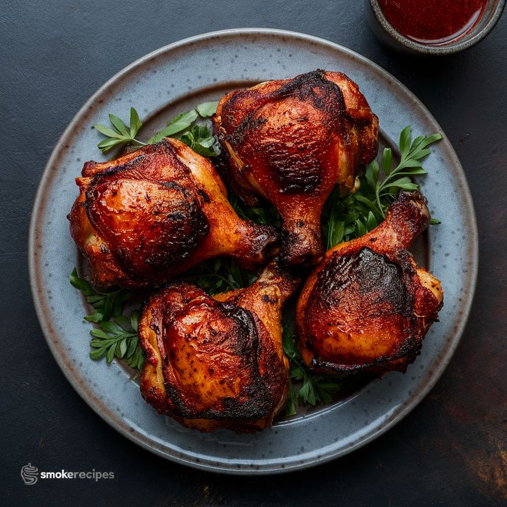 Smoked Chicken Thighs Recipe, crispy, Juicy & Full of Flavor