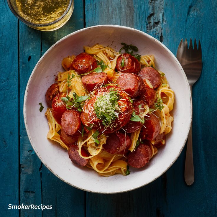 Smoked sausage Pasta