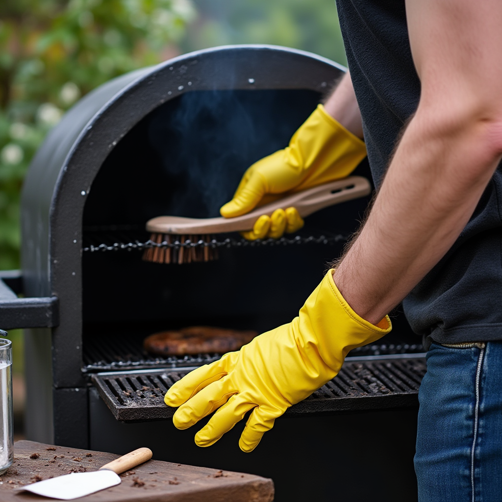 a_person_cleaning_a_large_bbq_smoker_