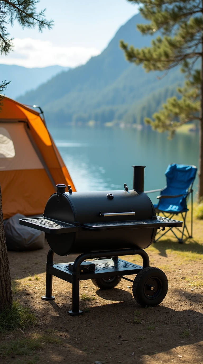 camping smoker